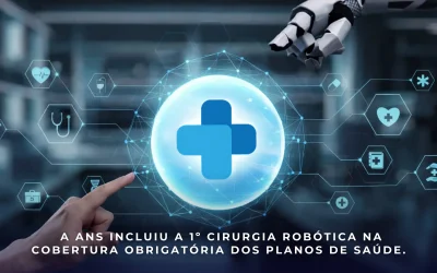 A ANS incluiu a 1º cirurgia robótica na cobertura obrigatória dos planos de saúde.