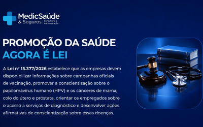 Promoção da saúde agora é Lei.